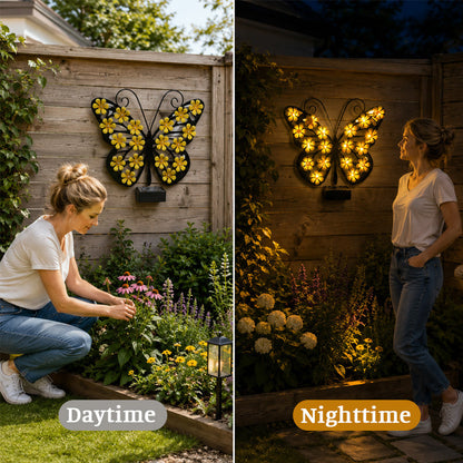 Solar Glow Butterfly — Enchant Your Evenings