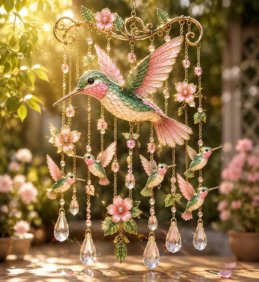 Crystal Hummingbird — Spark Joy, Calm Mind