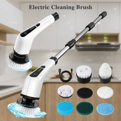 7-in-1 Electric Cleaning Brush Set – Powerful Cleaning in Every Corner