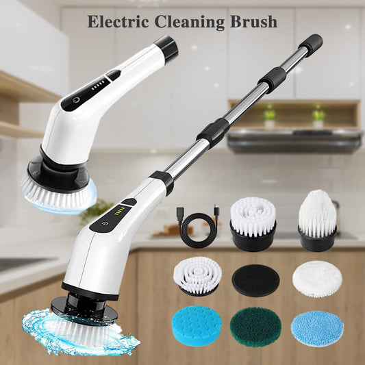 7-in-1 Electric Cleaning Brush Set – Powerful Cleaning in Every Corner