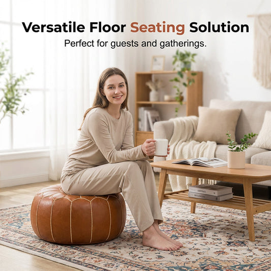 Charmora Pouf – Cozy Storage, Effortless Style
