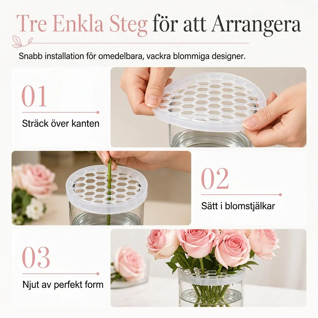 Floraframe Silicone Grid — Stunning Bouquets Made Easy