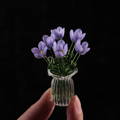 MiriFlor Mini Glass Flowers — Effortless Color Magic