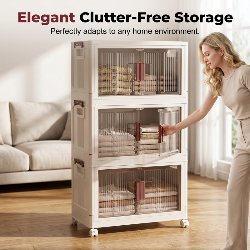 VersaNest — Foldable Storage Shelf | 50% OFF