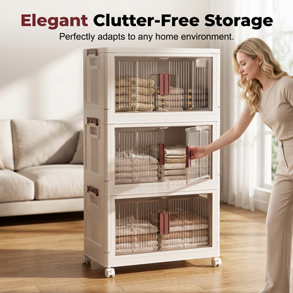 VersaNest — Foldable Storage Shelf | 50% OFF