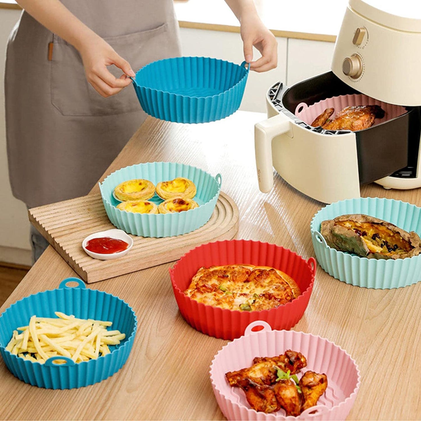 ZeroGrease — Silicone Air Fryer Tray | 1+1 FREE