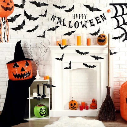 PhantomWing — 3D Halloween Bat Wall Stickers | 50% OFF