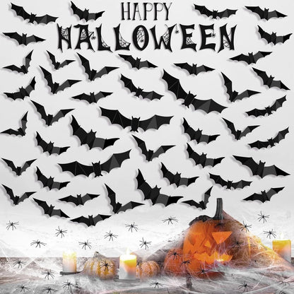 PhantomWing — 3D Halloween Bat Wall Stickers | 50% OFF